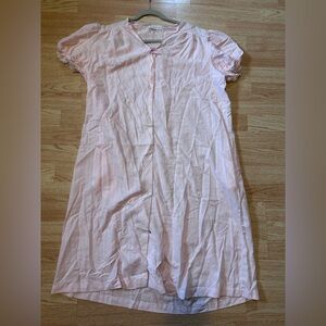 Enchantmates Vintage Pink Nightgown with Ribbon Tie Size‎ Large